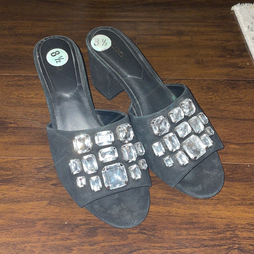 Black heel sandles - Aldo